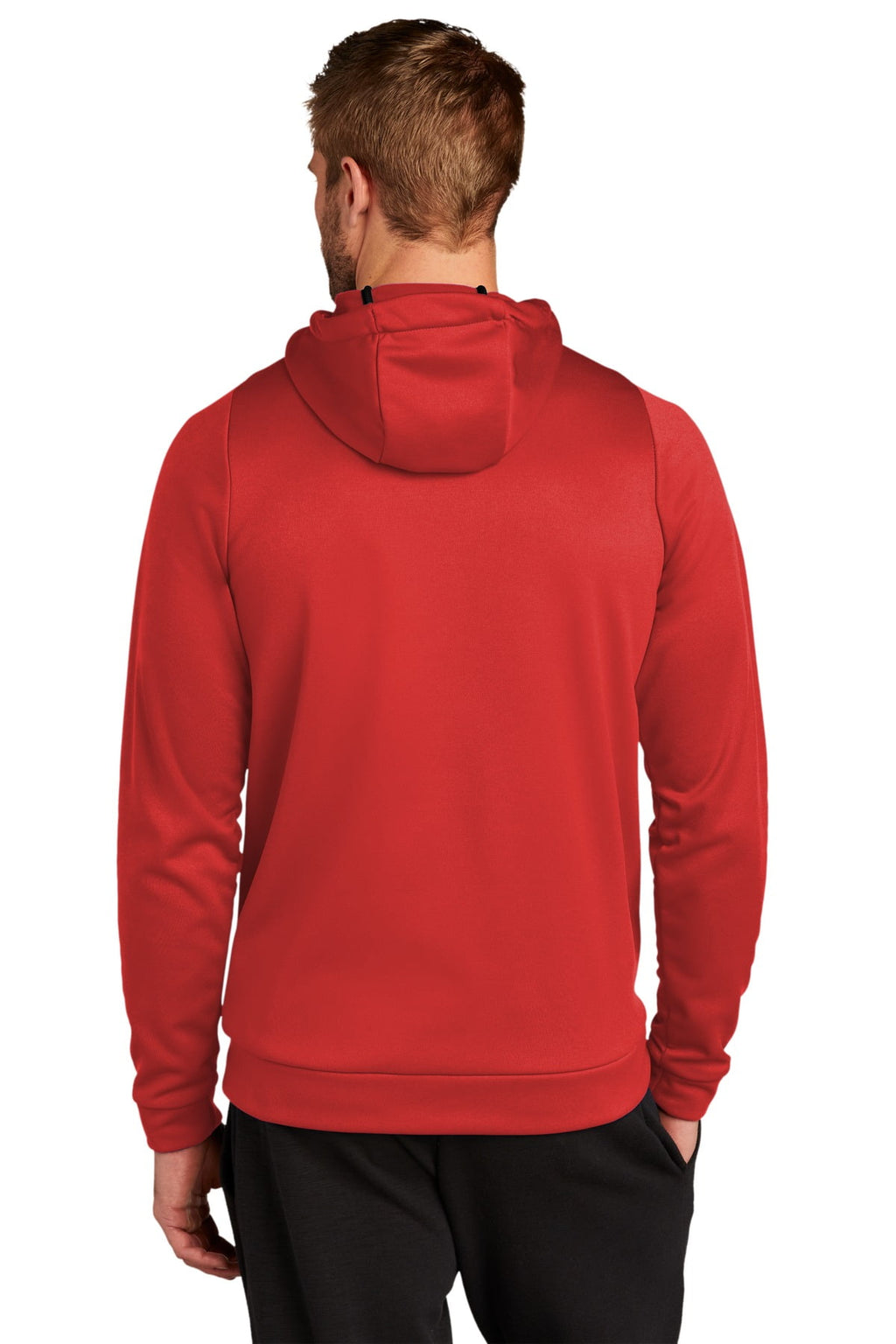 MENS NIKE THERMA PULLOVER HOODIE Red Medium