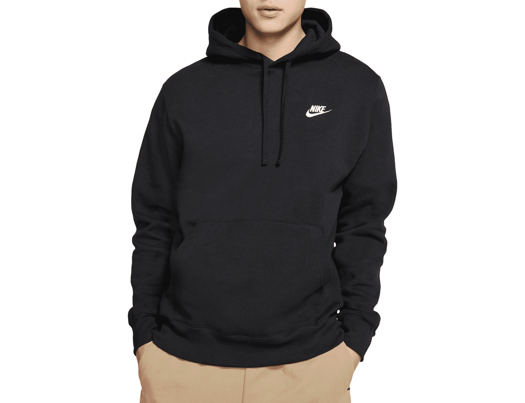 Mens Sweater Medium Front Pocket Embroidered Hooded M