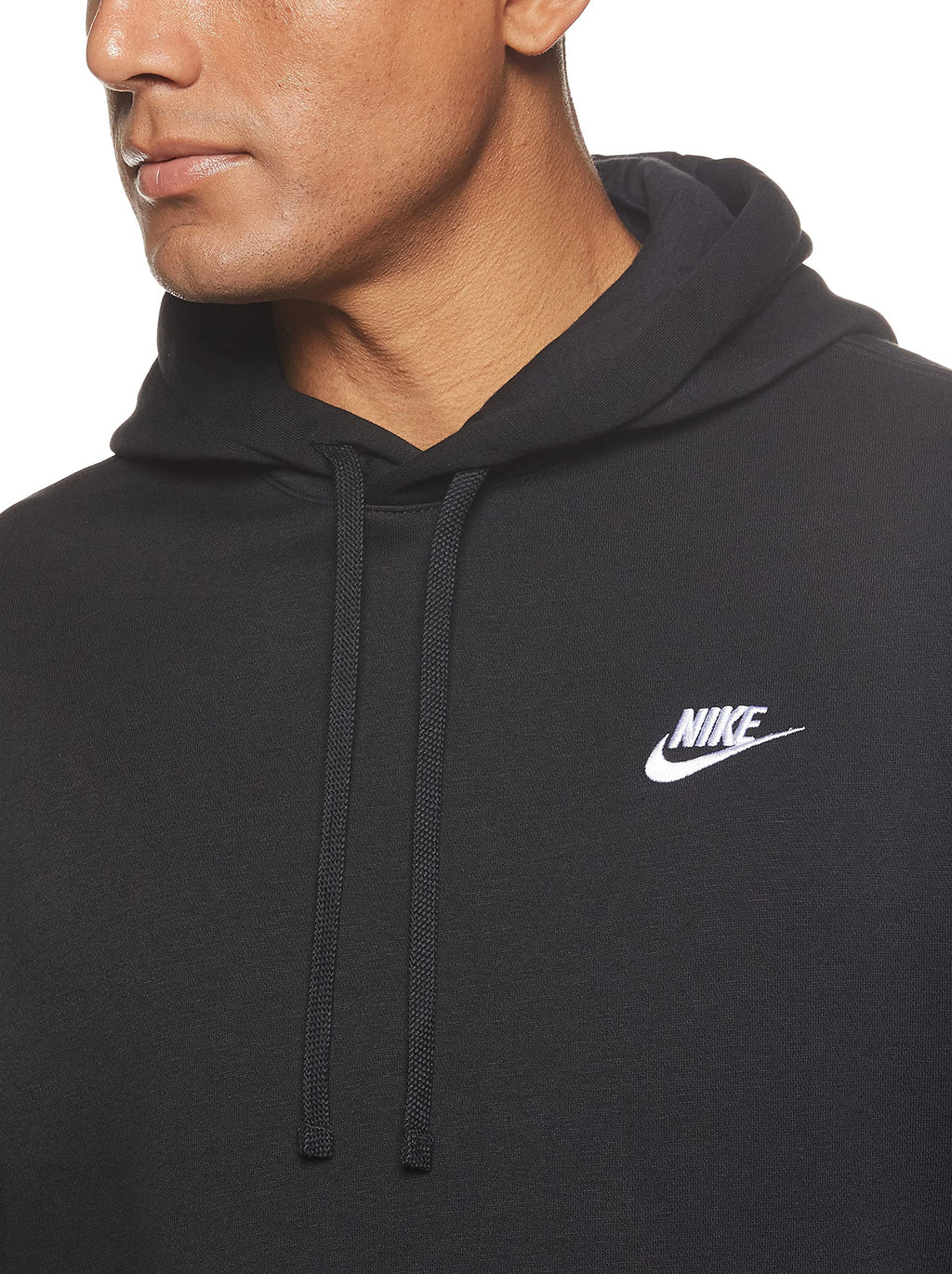 Mens Sweater Medium Front Pocket Embroidered Hooded M