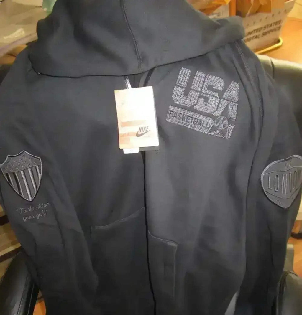 1992 US Olympic basketball Dream Team 20th Anniversary Nike black Hoodie New