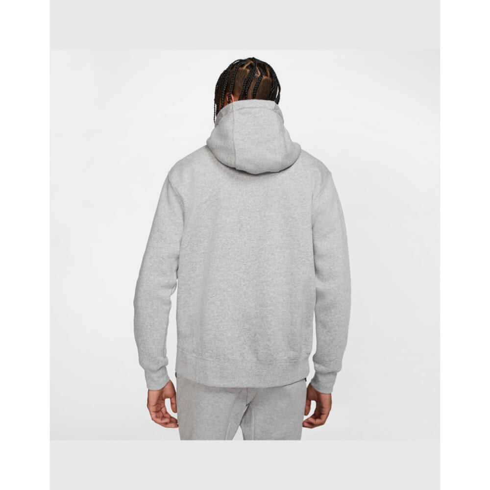 Nike Men's Sportswear Club Fleece Full Zip Hoodie, Fleece Zip-Up Hoodie Men, Midnight Navy/Midnight Navy/White, XL