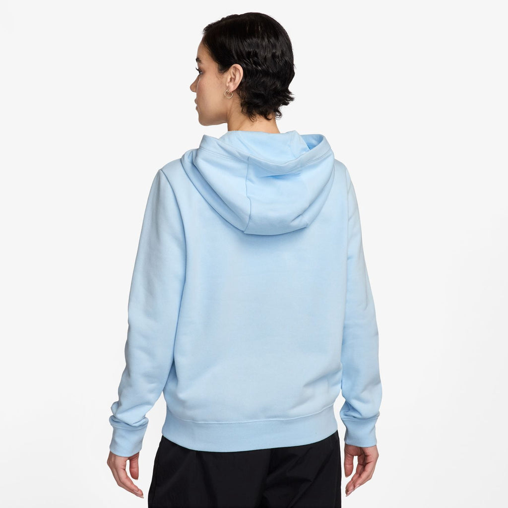 Nike Sportswear Club Fleece Women's Pullover Hoodie Color: Black/White Size: M