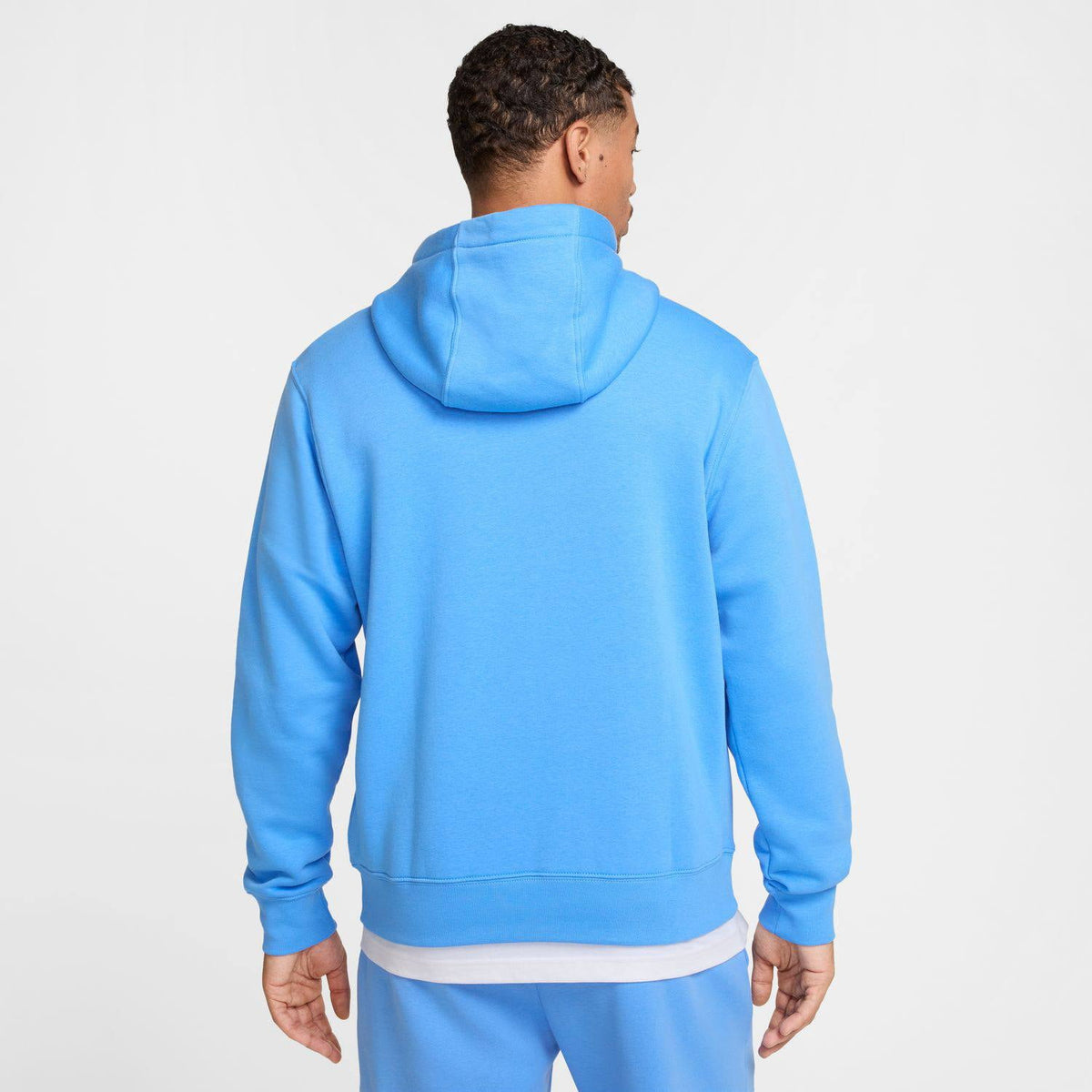 Men's Nike Sportswear Club Fleece Pullover Hoodie Color: Sail Size: XL
