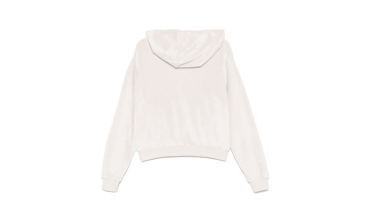 NIKE WOMENS Sportswear Chill Knit Loose Velour Full-zip Hoodie "Light Orewood Brown / Sail" HJ0954 104 from Stadium Goods