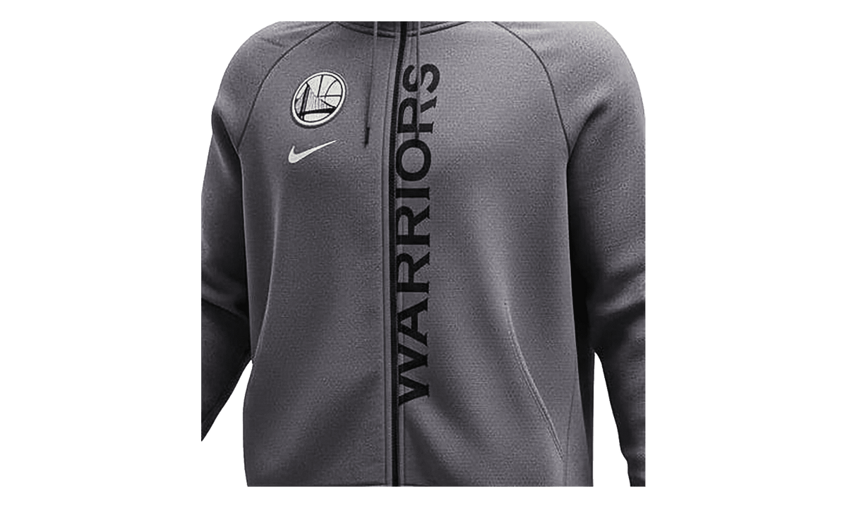 NIKE WOMENS NBA Golden State Warriors Hoodie Full Zipper Womens "Gray" 862220 036 862220 036 from Stadium Goods