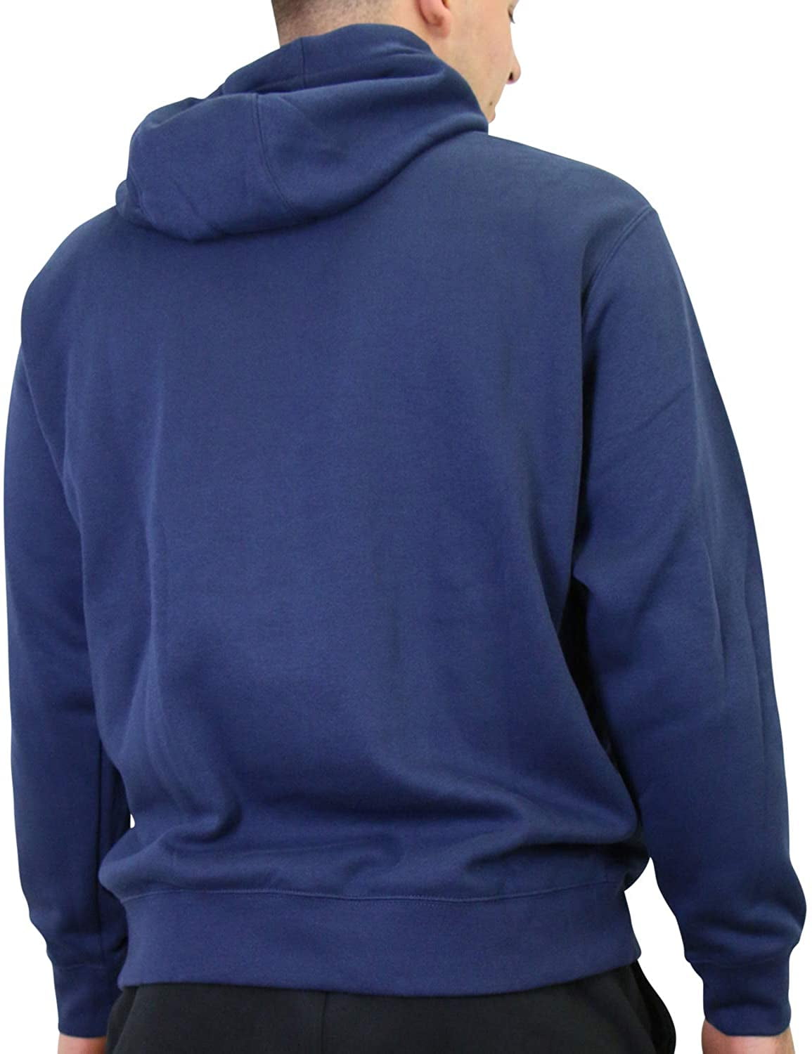 Mens Sweater Medium Front Pocket Embroidered Hooded M