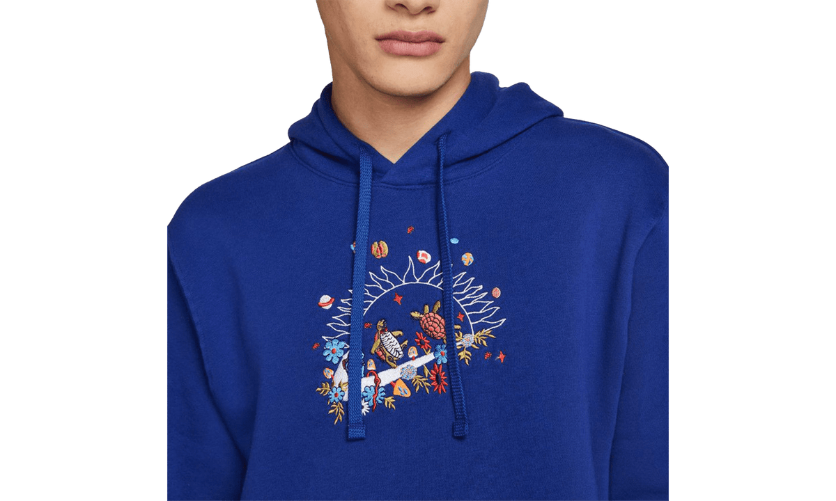 NIKE MENS Sportswear Club Fleece Pullover Hoodie Mens Style "Royal Blue" DQ3513 455 DQ3513 455 from Stadium Goods