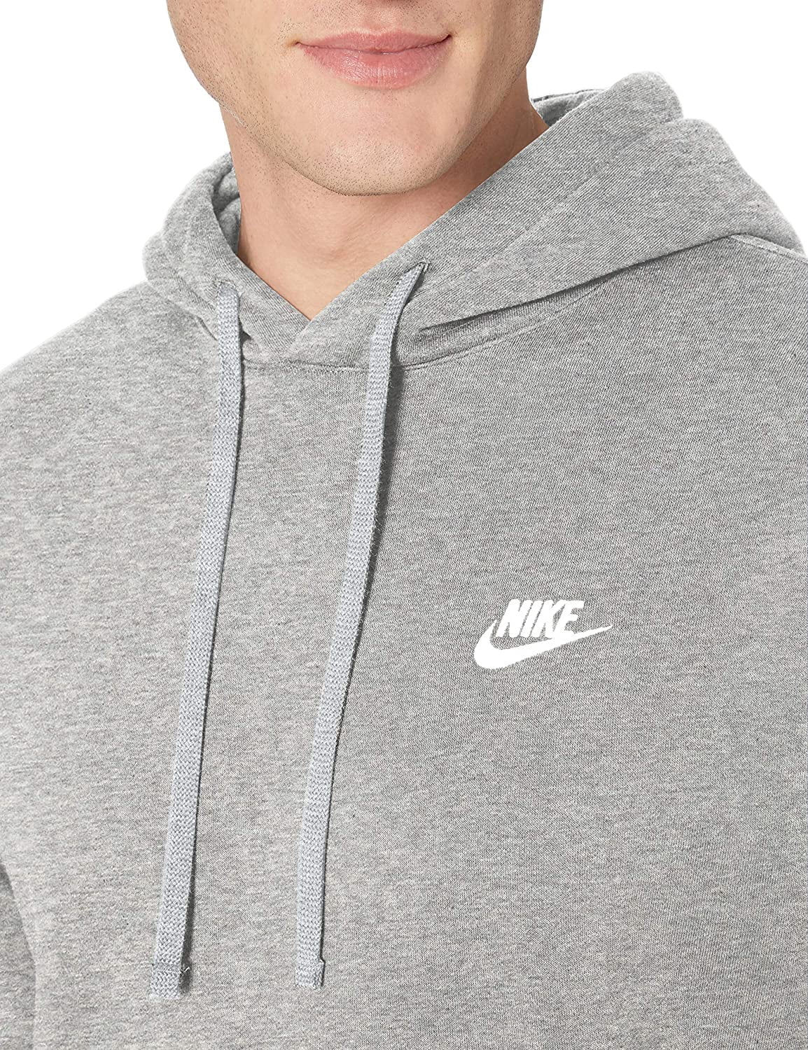 Mens Sweater Medium Front Pocket Embroidered Hooded M