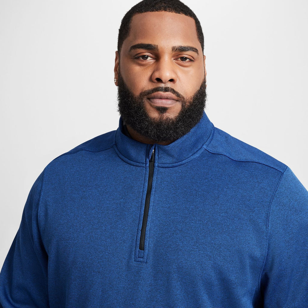 Men's Nike Therma-FIT Victory Golf Quarter-Zip Fleece Pullover Color: Cargo Khaki Size: XXL