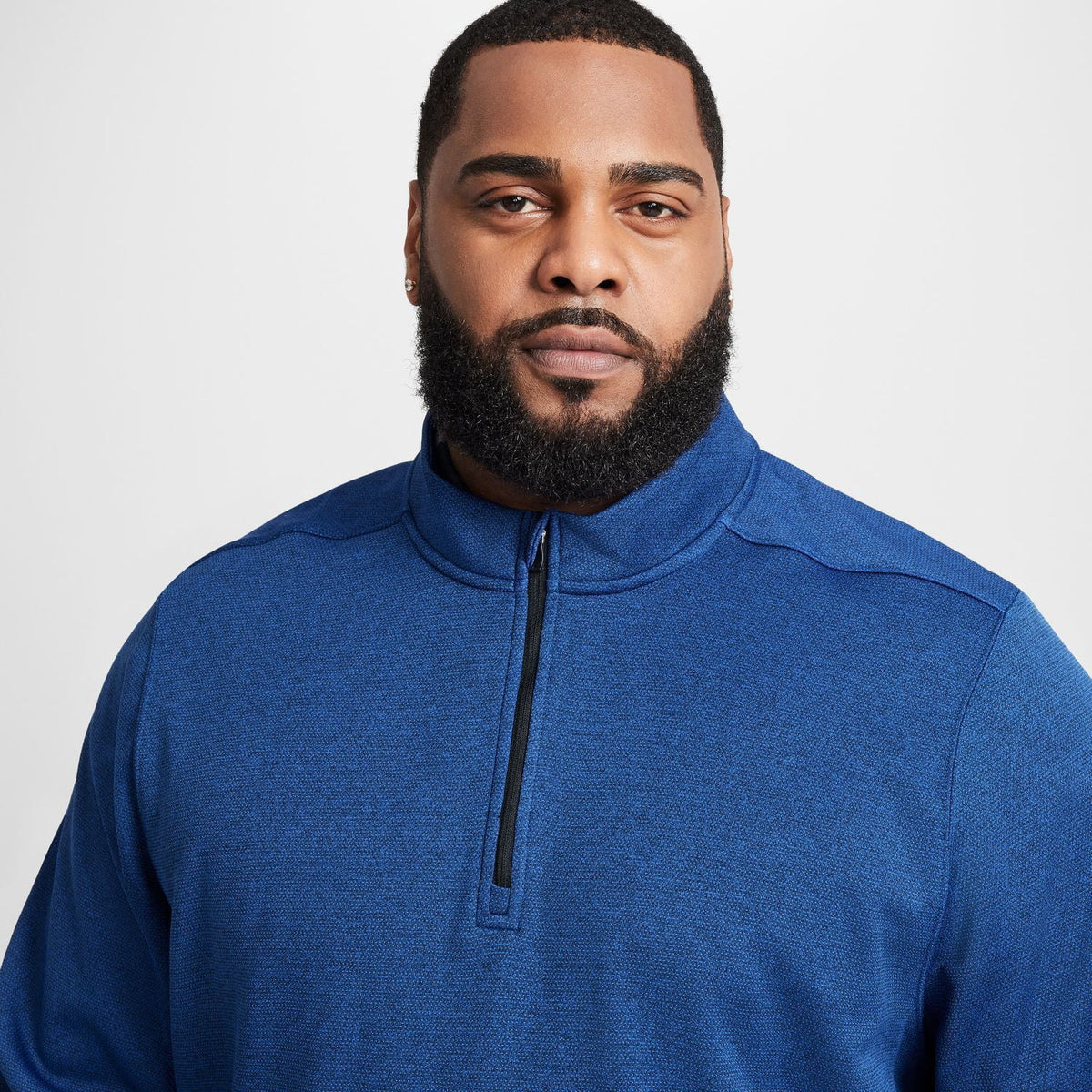 Men's Nike Therma-FIT Victory Golf Quarter-Zip Fleece Pullover Color: Cargo Khaki Size: XXL