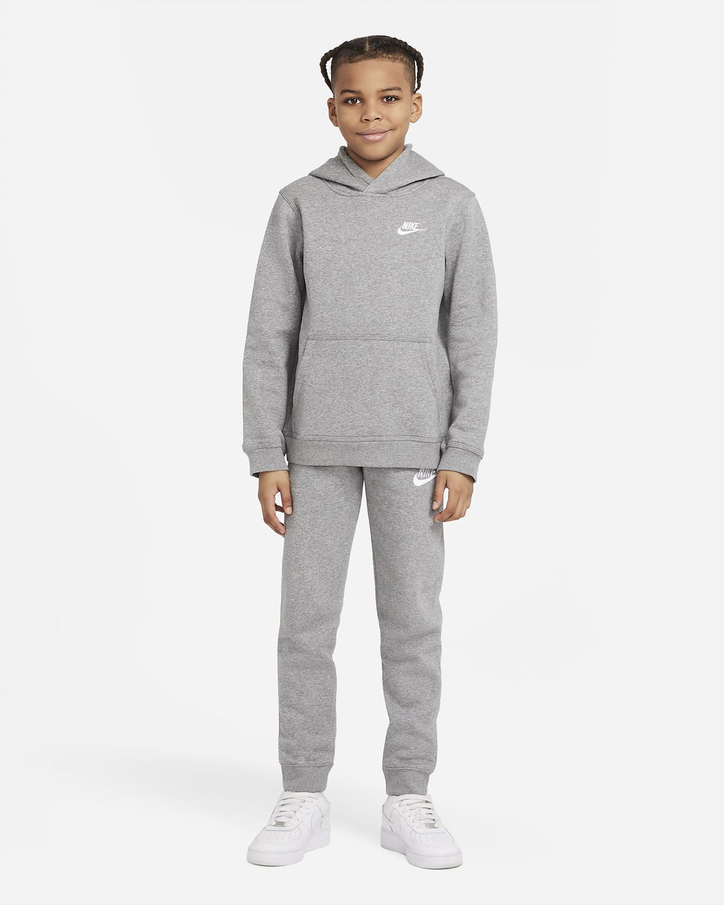 Nike Boys' Sportswear Club Fleece Pullover Hoodie - XL BLACK