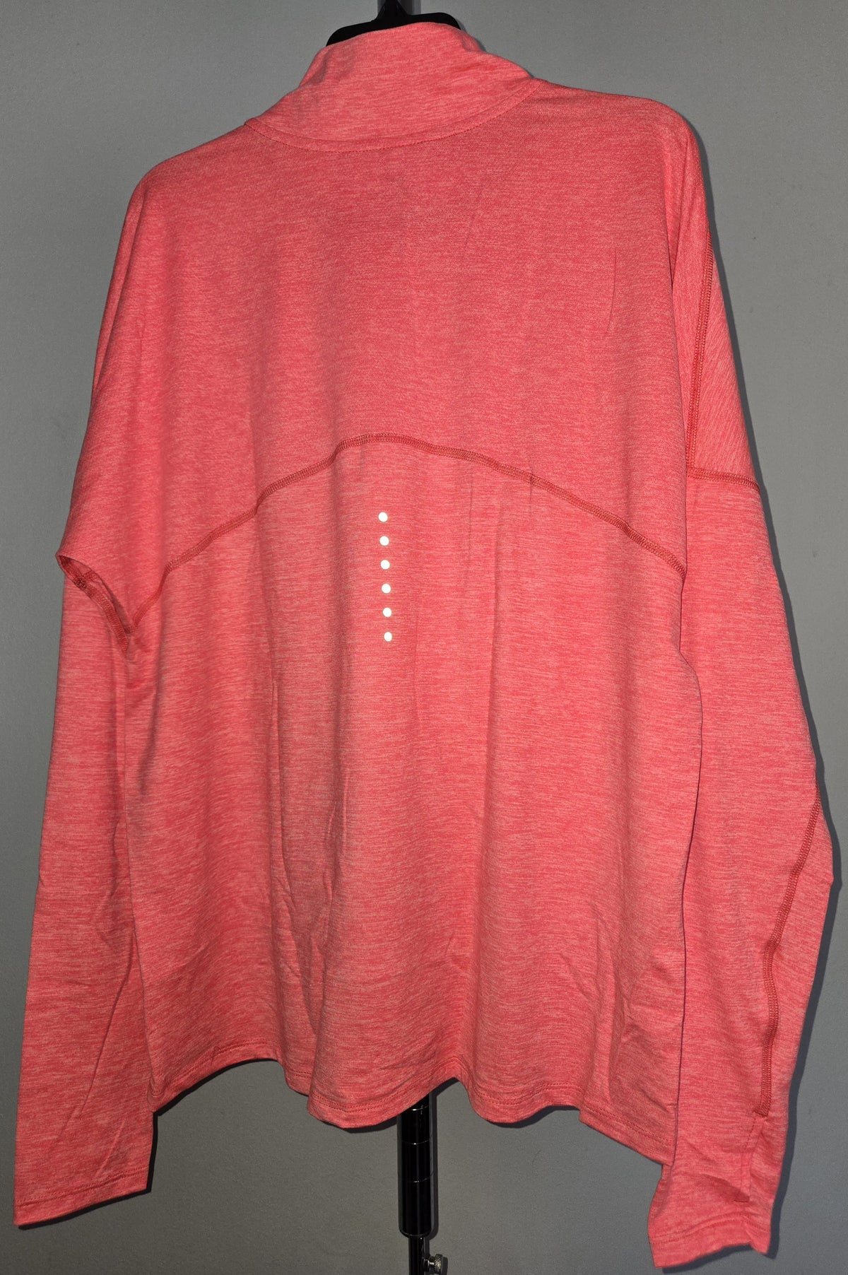 BRANDED WOMENS SIZE L NEON PEACH LONG SLEEVED ATHLETIC PULLOVER NIKE AJ4660-850