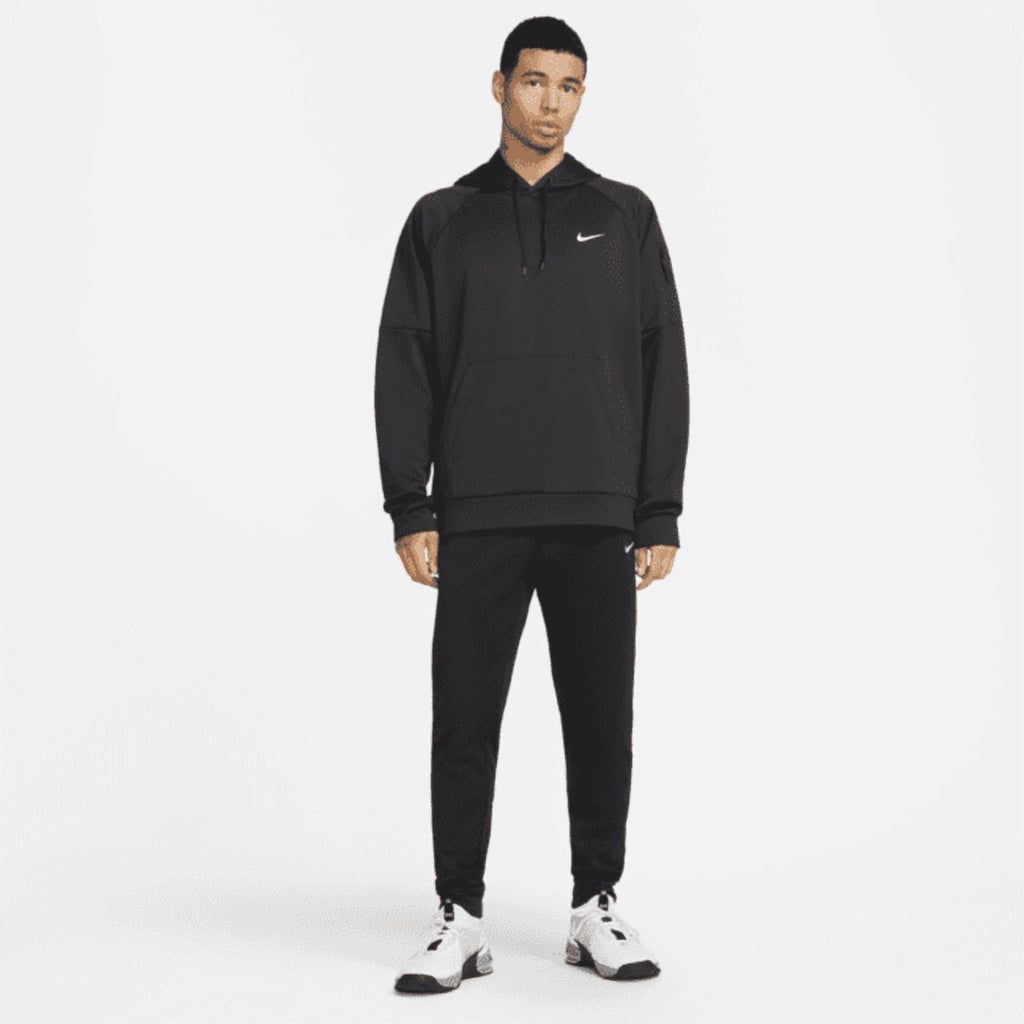 Nike Men's Therma-FIT Pullover Hoodie (Black, M)