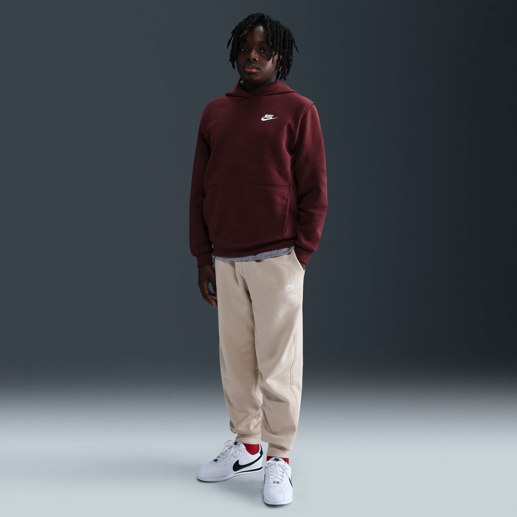 Nike Big Kids' Sportswear Club Fleece Pullover Hoodie