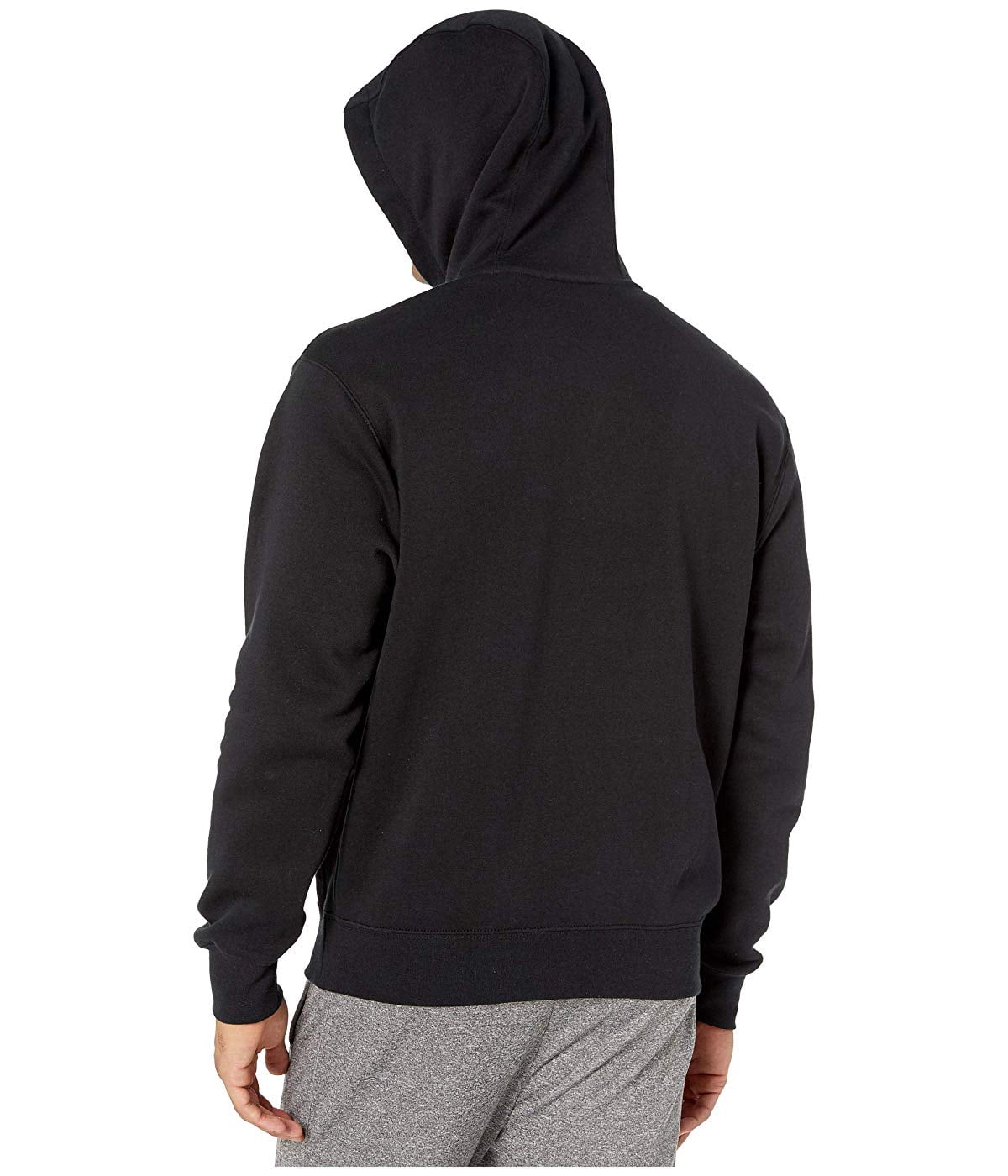 Mens Sweater Medium Front Pocket Embroidered Hooded M