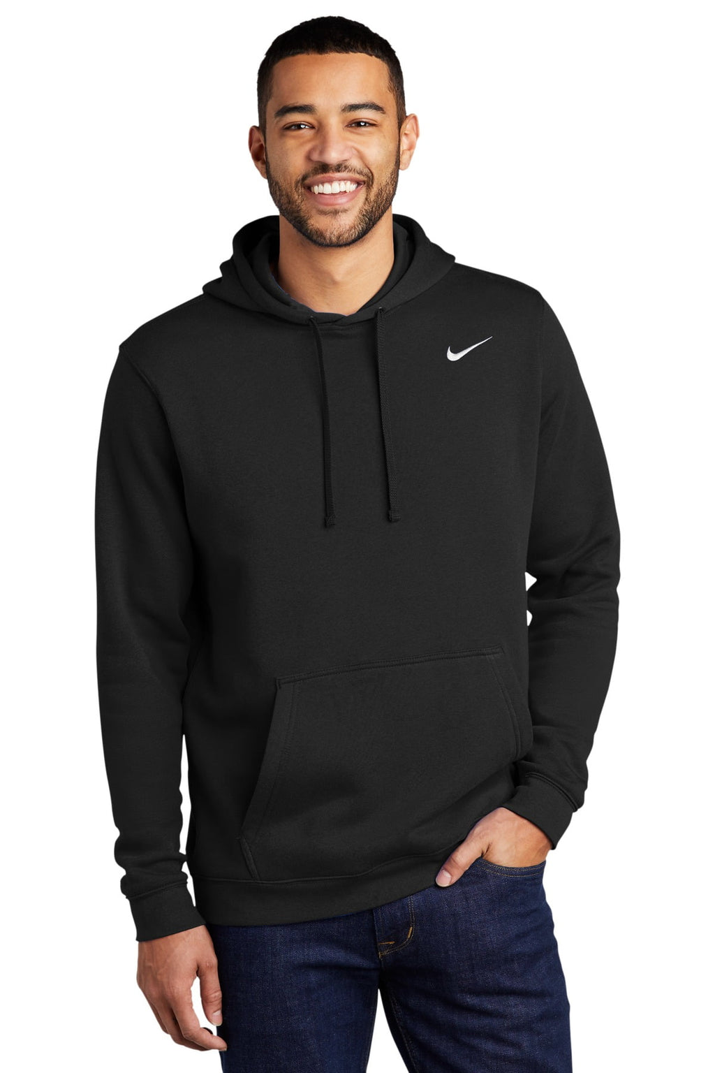 Nike Men's Hoodie Black/White nkCJ1611 010 Large