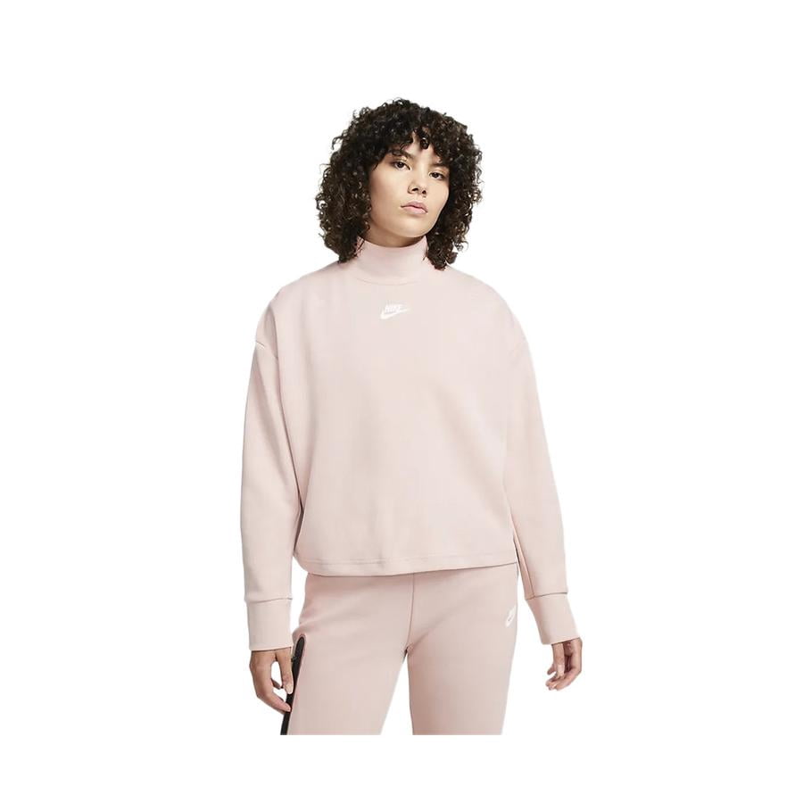 Nike Tech Fleece Top Womens Active Sweaters Size M, Color: Blush Nude