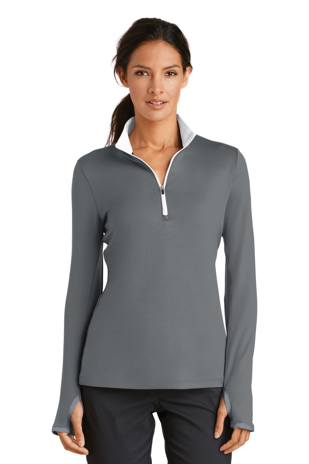 Ladies Dri-FIT Stretch 1/2-Zip Cover-Up, Style 779796