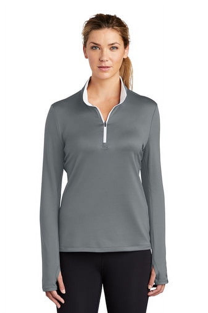 Ladies Dri-FIT Stretch 1/2-Zip Cover-Up, Style 779796