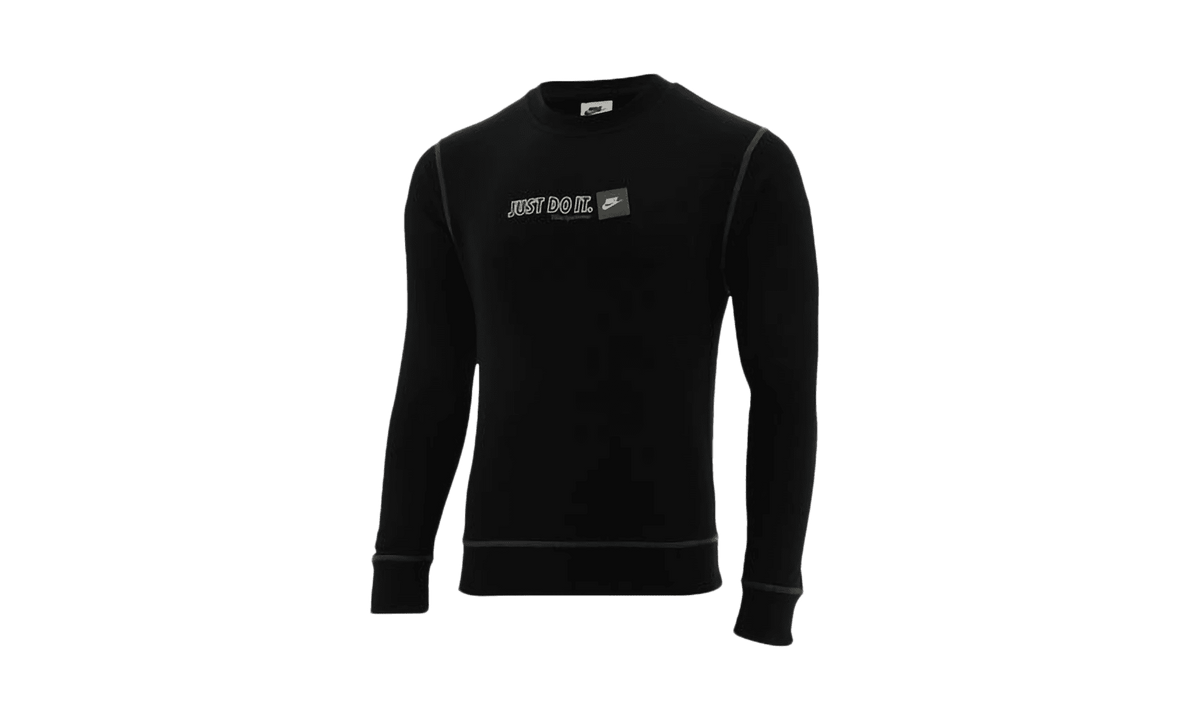 Just Do It Sweatshirt Mens Style "Black/White" DD6246 010 from Stadium Goods