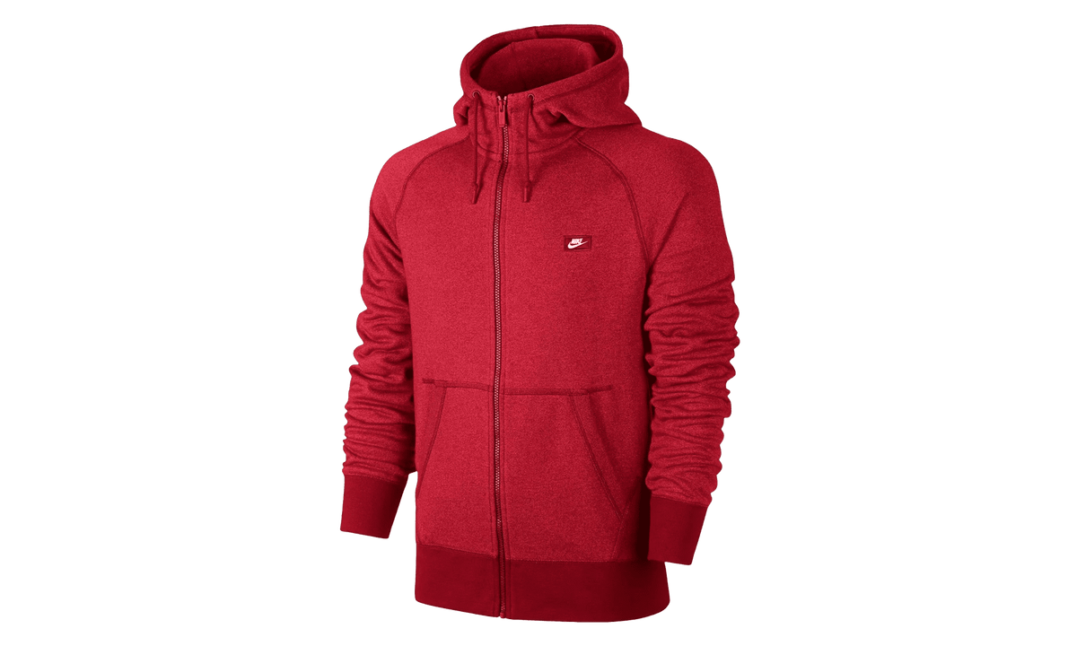 NIKE MENS Shoebox Full-zip Hoodie "RED / ORANGE" 727395 657 727395 657 from Stadium Goods
