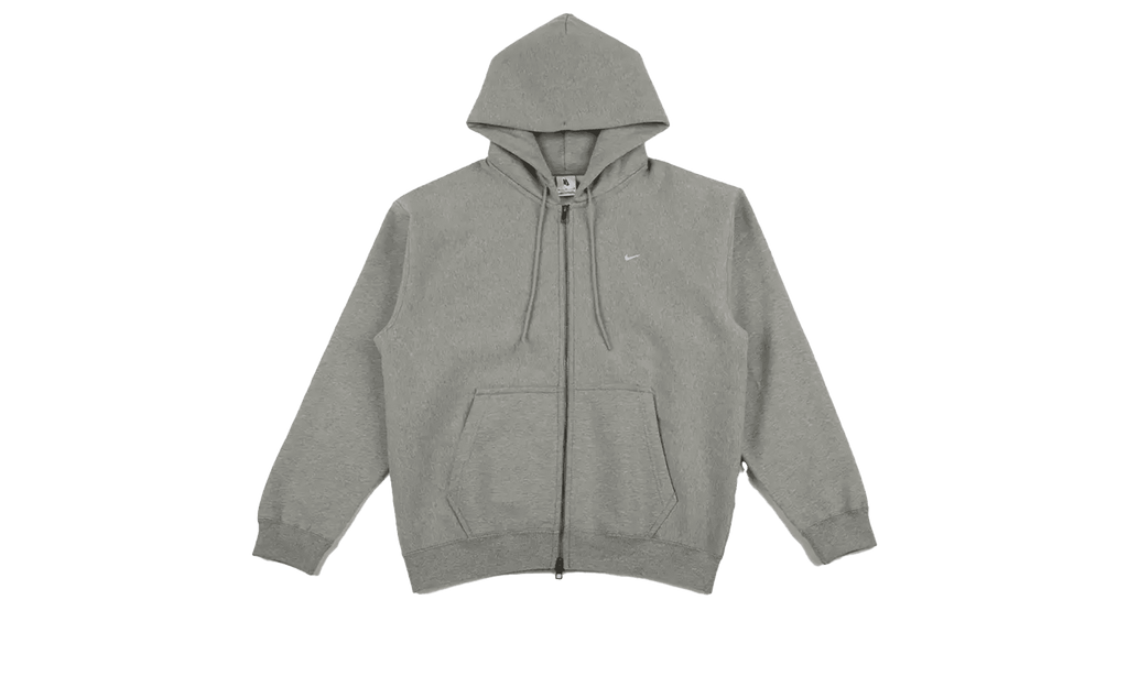 NIKE MENS Solo Swoosh FZ Hoodie "Dark Grey Heather" HV1084 063 HV1084 063 from Stadium Goods