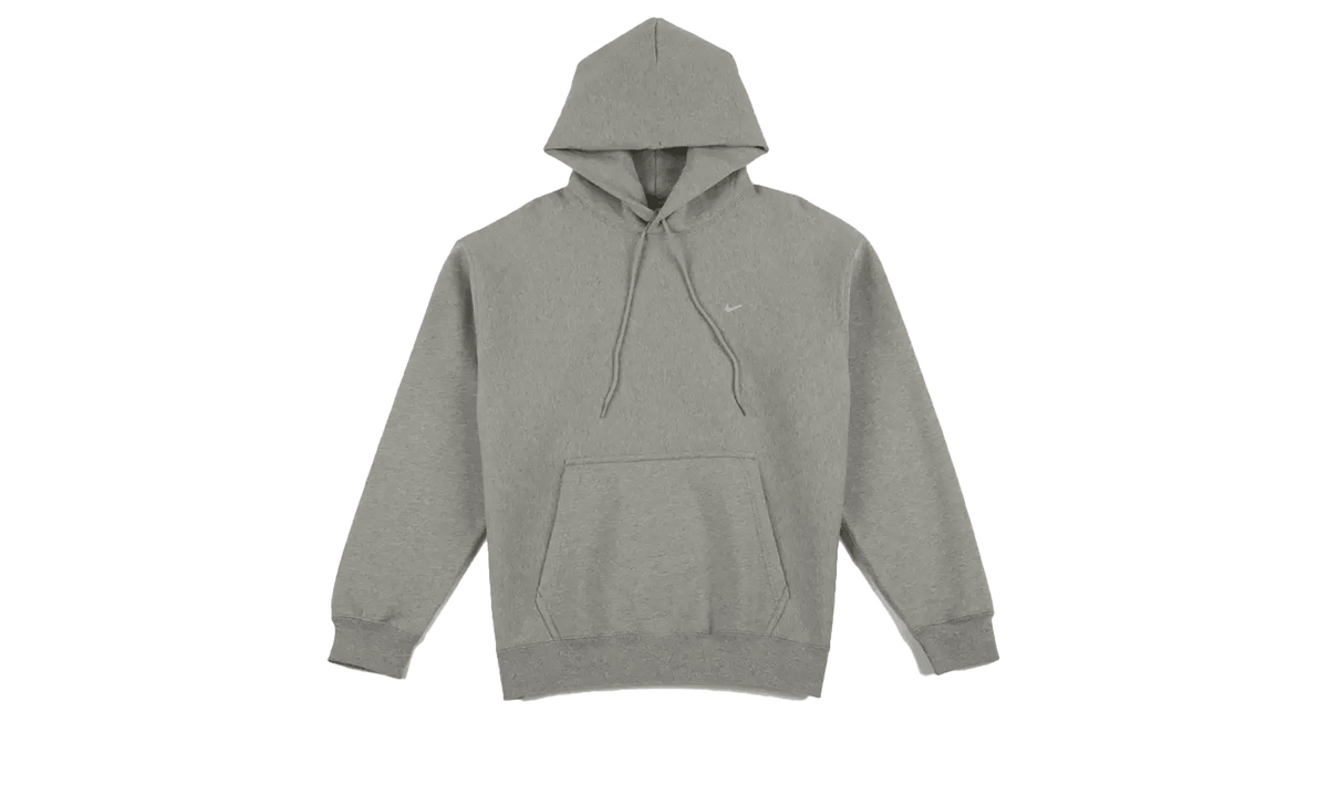 NIKE MENS Solo Swoosh Pullover Hoodie "Dark Grey Heather" HV1082 063 HV1082 063 from Stadium Goods