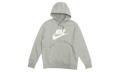 NIKE MENS Sportswear Club Fleece Graphic Pullover Hoodie "Heather Grey" BV2973 063 BV2973 063 from Stadium Goods