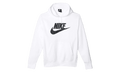 NIKE MENS Sportswear Club Fleece Graphic Pullover Hoodie "White / White-Black" BV2973 100 BV2973 100 from Stadium Goods