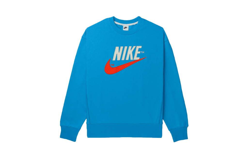 NIKE MENS Sportswear French Terry Crew Mens Style "University Blue" DO8891 412 DO8891 412 from Stadium Goods