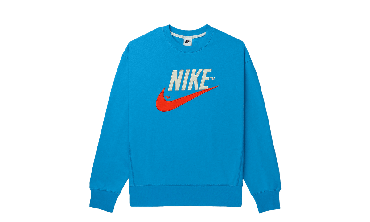 NIKE MENS Sportswear French Terry Crew Mens Style "University Blue" DO8891 412 DO8891 412 from Stadium Goods