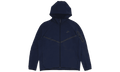NIKE MENS Tech Men's Full-zip Windrunner Hoodie Mens Style "OBSIDIAN BLACK" HV0949 451 HV0949 451 from Stadium Goods