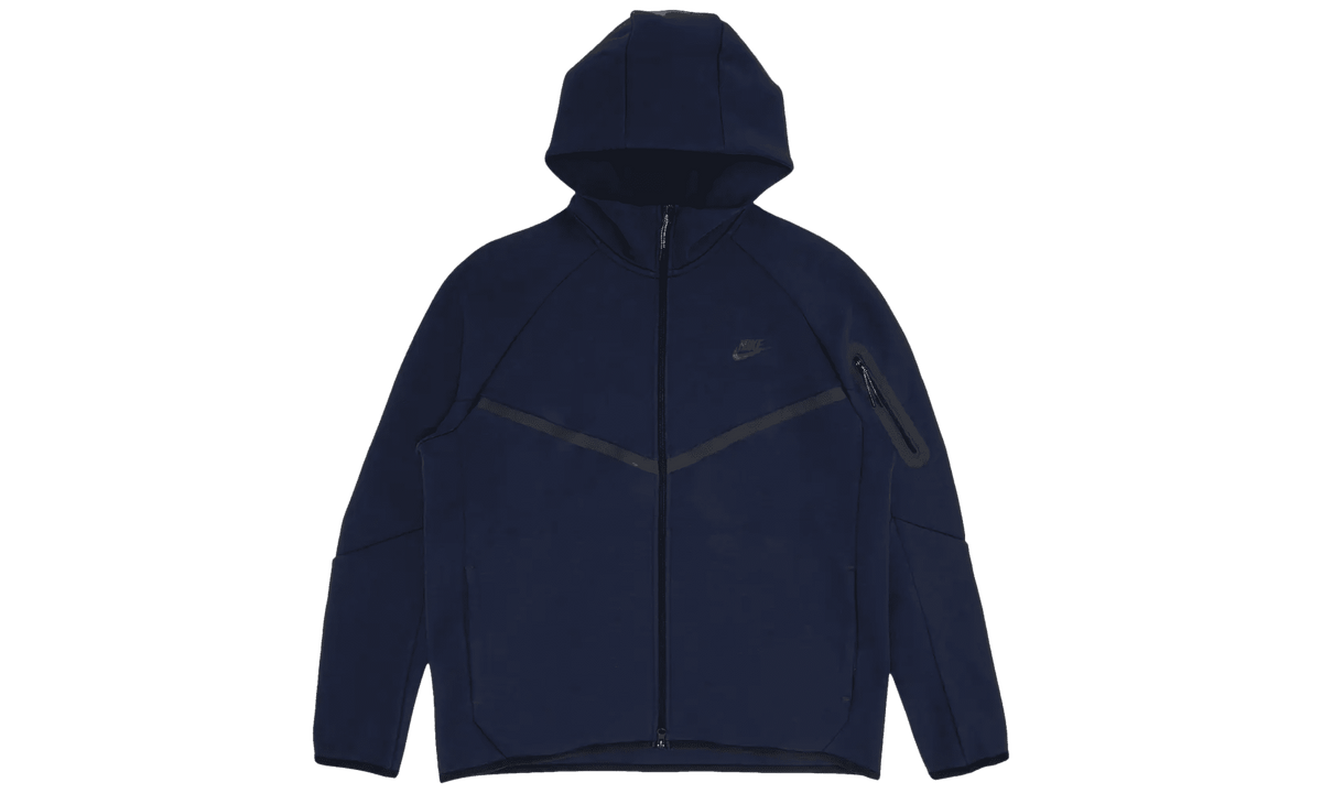 NIKE MENS Tech Men's Full-zip Windrunner Hoodie Mens Style "OBSIDIAN BLACK" HV0949 451 HV0949 451 from Stadium Goods