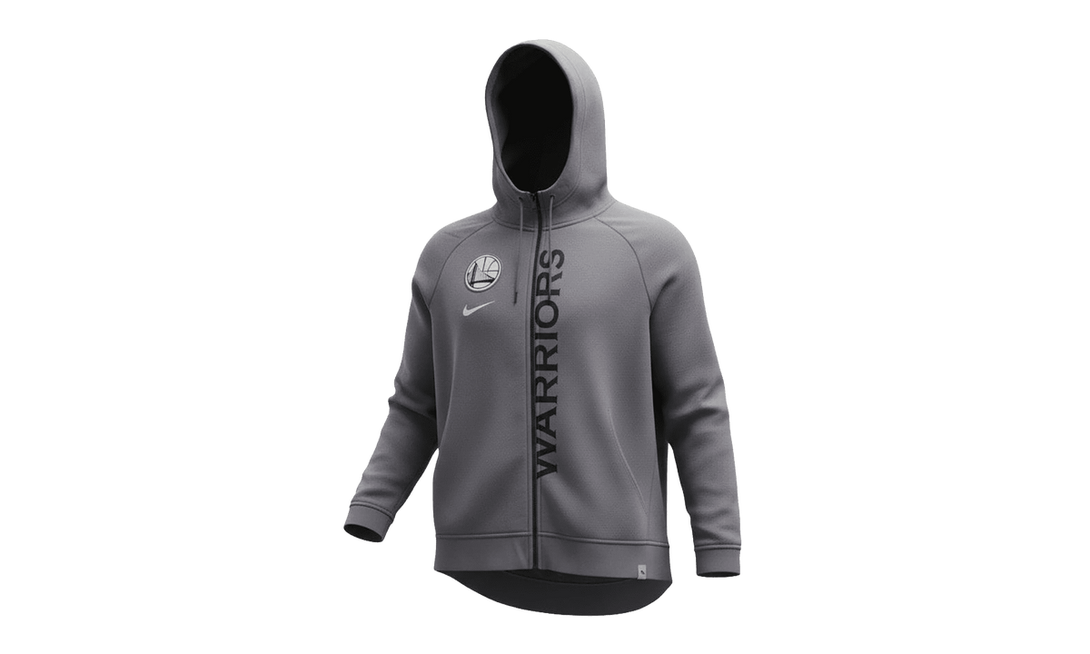 NIKE WOMENS NBA Golden State Warriors Hoodie Full Zipper Womens "Gray" 862220 036 862220 036 from Stadium Goods