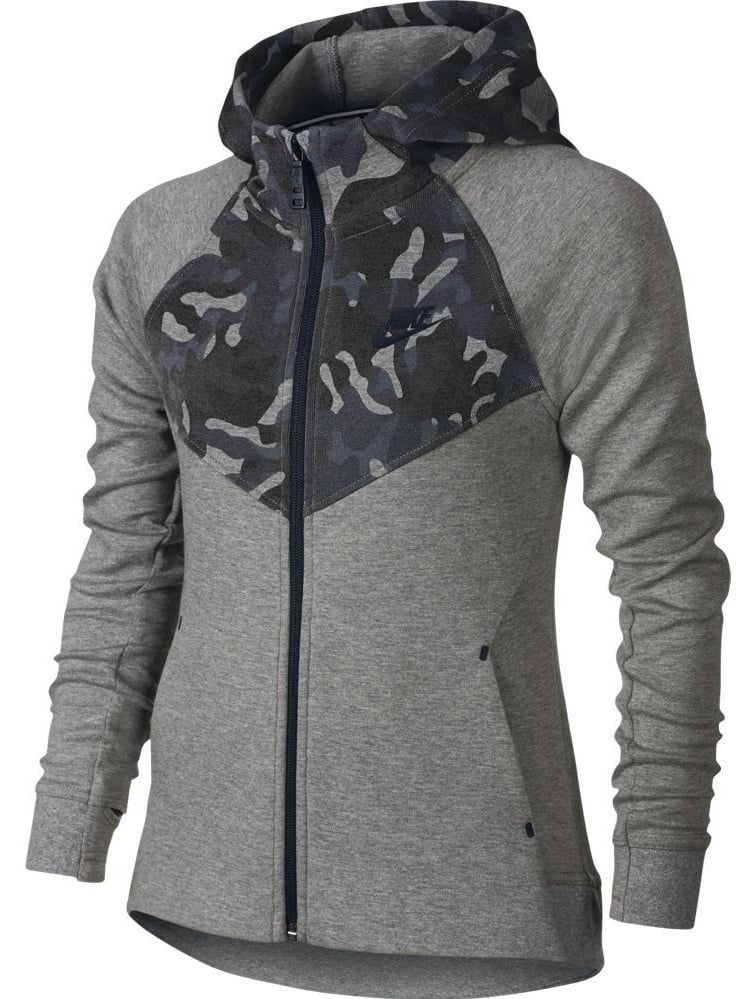 Nike Big Girls' (7-16) Tech Fleece Windrunner Full Zip Hoodie