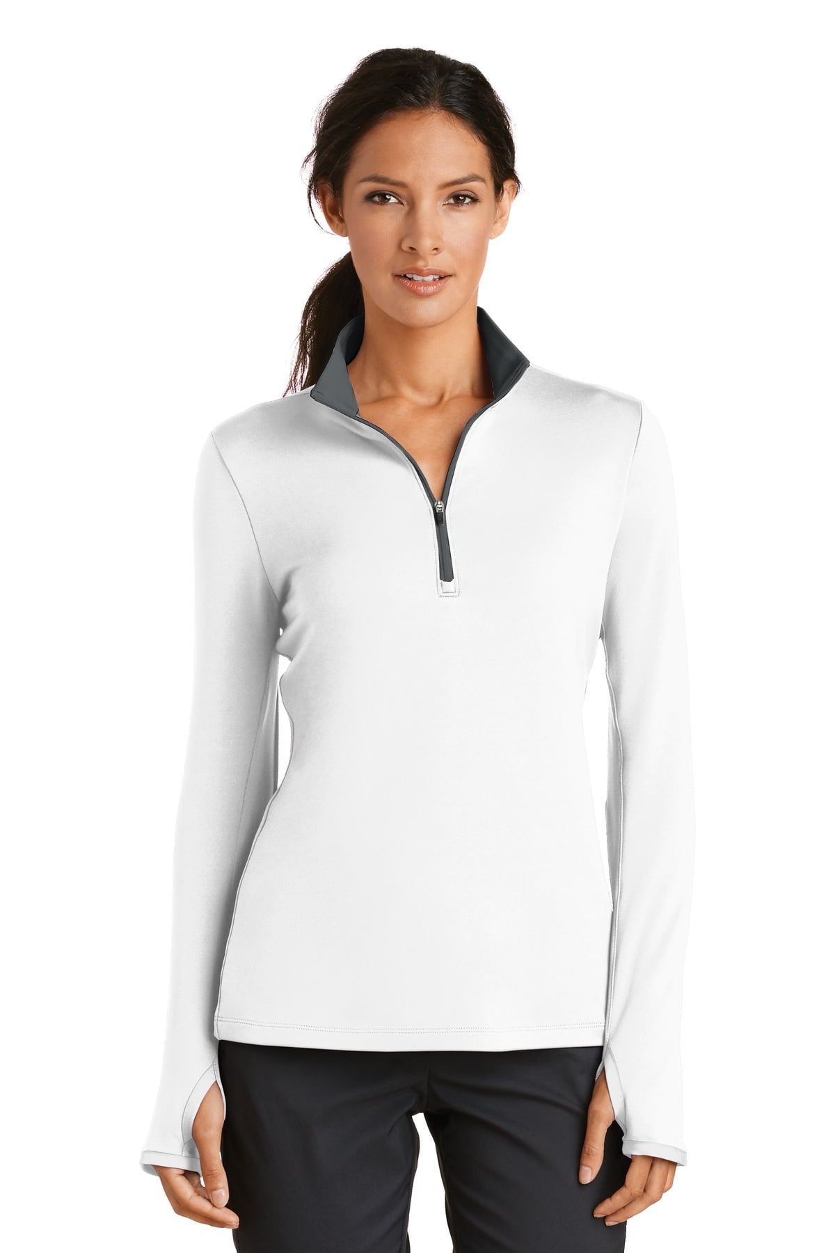 Ladies Dri-FIT Stretch 1/2-Zip Cover-Up, Style 779796