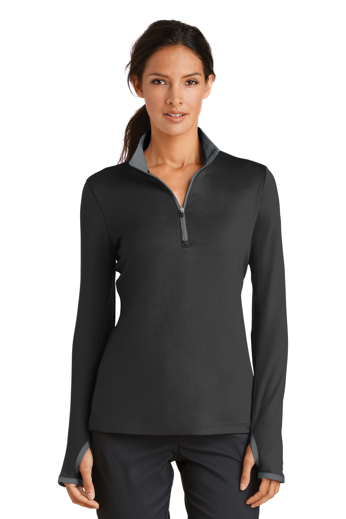 Ladies Dri-FIT Stretch 1/2-Zip Cover-Up, Style 779796