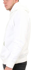 Nike Mens Pullover Fleece Club Hoodie Large White/White/Black