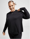 Nike Plus Size Active Dri-fit Swift Element Uv Crewneck Running Top