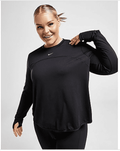 Nike Plus Size Active Dri-fit Swift Element Uv Crewneck Running Top