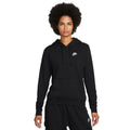 Nike Sportswear Club Fleece Women's Pullover Hoodie Color: Black/White Size: M