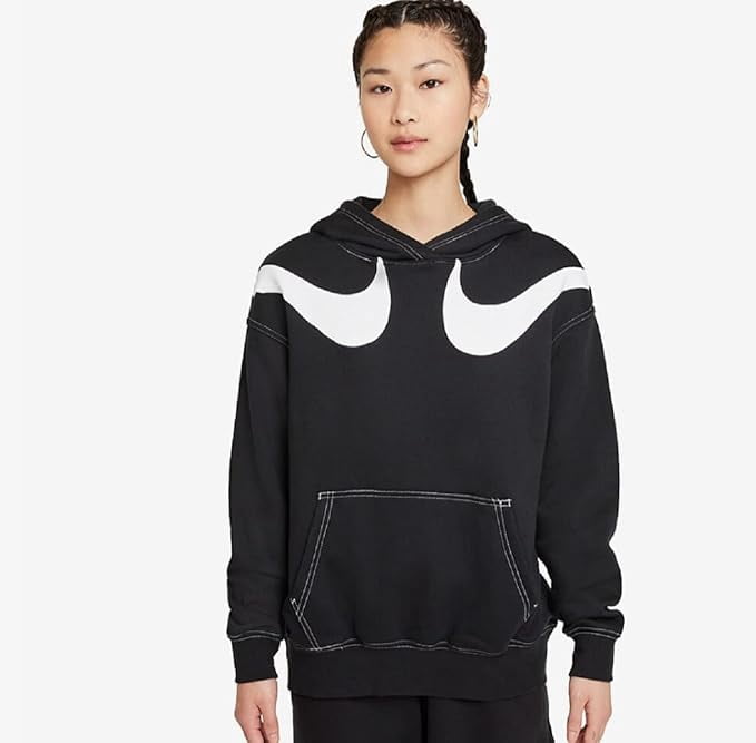 Nike Sportswear Swoosh Women's Oversized Fleece Hoodie, Small