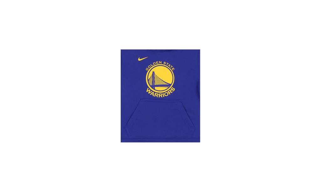 NIKE MENS Nike NBA Golden State Warriors Logo Hoodie "Blue" 9Z2B3BAWX WAR 9Z2B3BAWX WAR from Stadium Goods