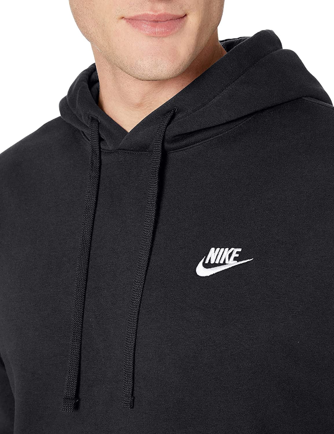 Mens Sweater Medium Front Pocket Embroidered Hooded M