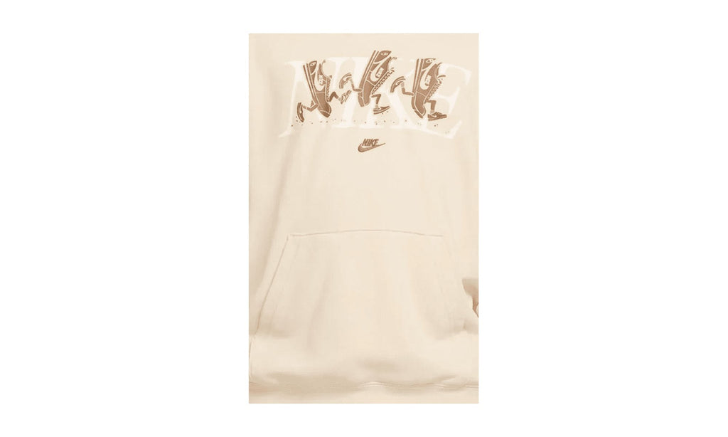 NIKE MENS Club French Terry Hoodie "SAIL / BROWN" HJ2177 234 HJ2177 234 from Stadium Goods