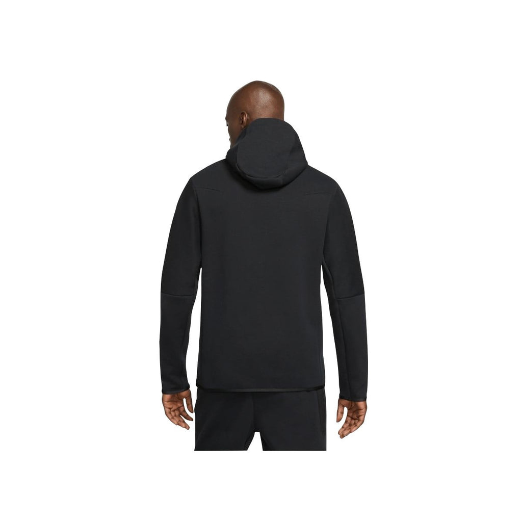 Men's Nike Sportswear Black Tech Fleece Pullover Hoodie (DD5174 010) - XL