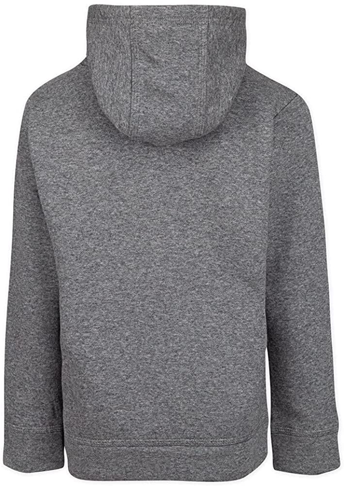 Nike boys Club Fleece Pullover Hoodie Little Kids 4 Carbon Heather