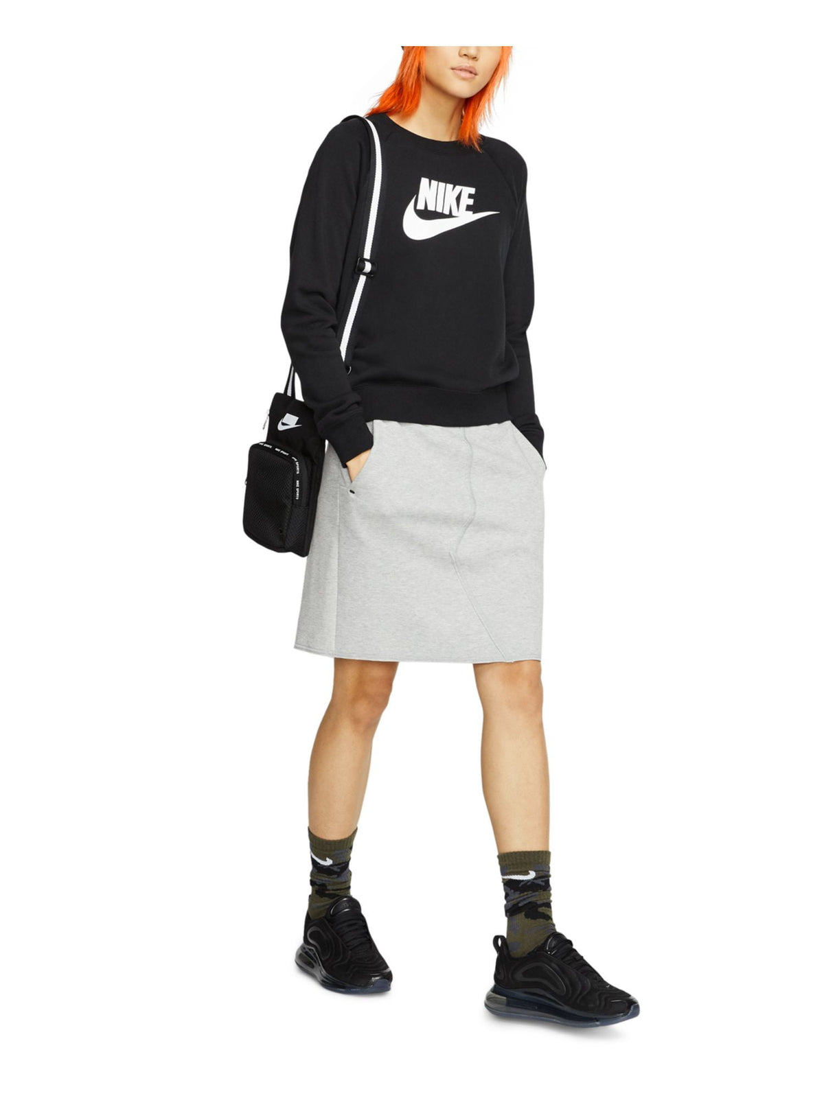 Nike Womens Plus Comfy Cozy Sweatshirt