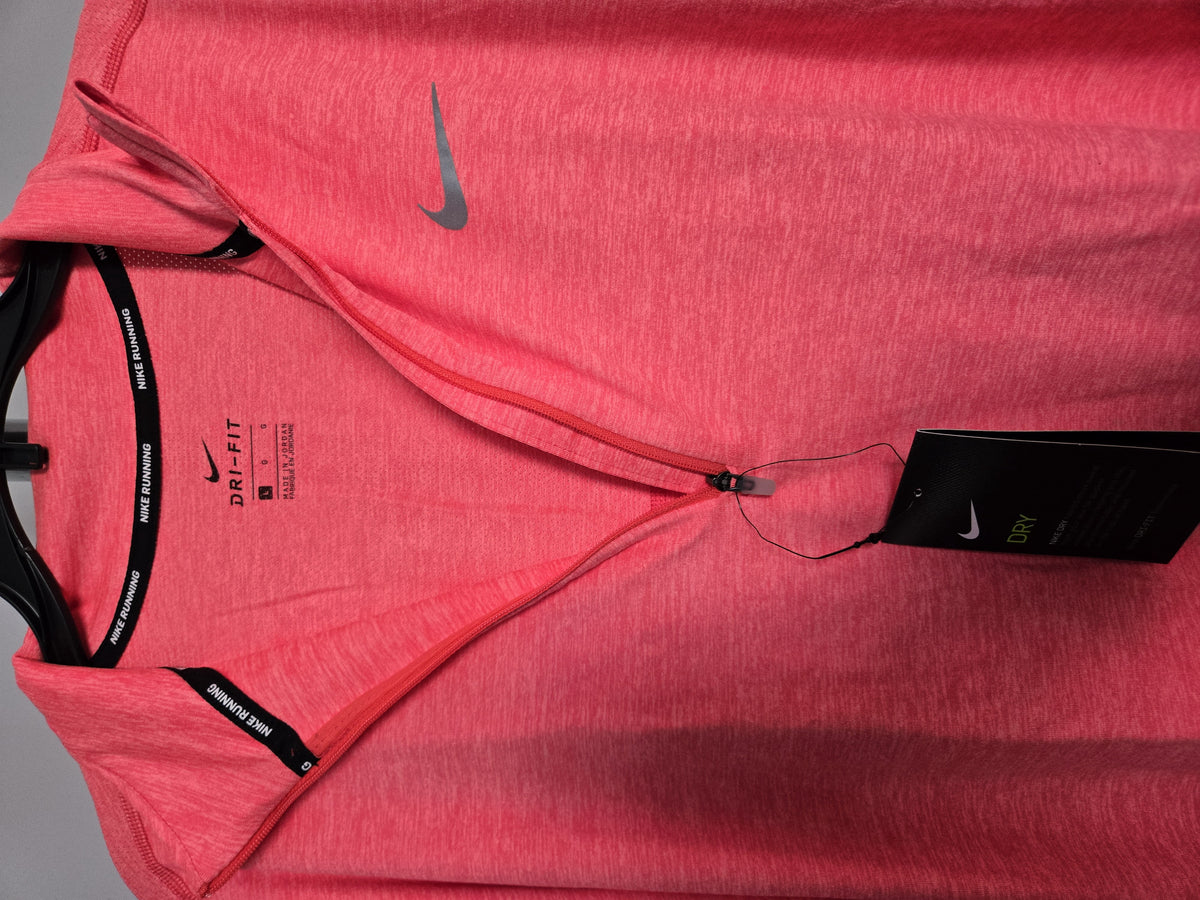 BRANDED WOMENS SIZE L NEON PEACH LONG SLEEVED ATHLETIC PULLOVER NIKE AJ4660-850