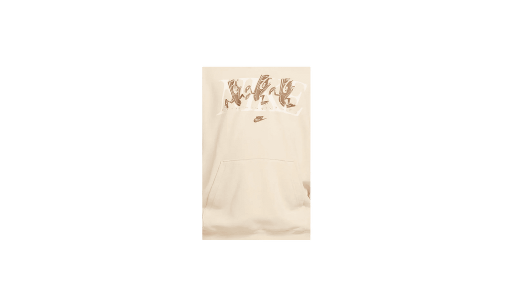 NIKE MENS Club French Terry Hoodie "SAIL / BROWN" HJ2177 234 HJ2177 234 from Stadium Goods